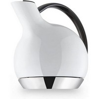 photo giulietta, electric kettle in 18/10 stainless steel - 1.2 l - white 2